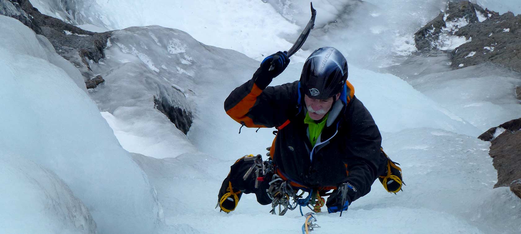 multi-pitch - ice climbing level 3